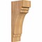Ekena Millwork Pescadero Smooth Corbel, Western Red Cedar, 5 1/2"W x 8"D x 20"H COR06X08X20PEC00SWR - alternate 1